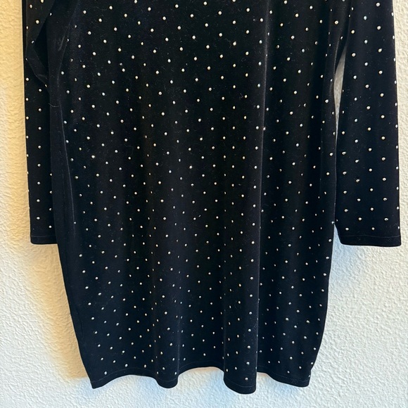 H&M Velvet Rhinestone Dress - Picture 9 of 11